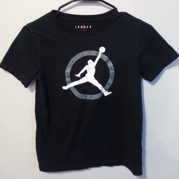 Black Boys’ Graphic T-shirt (Medium, 10–12 Years) – Gently Used - Picture 1 of 2